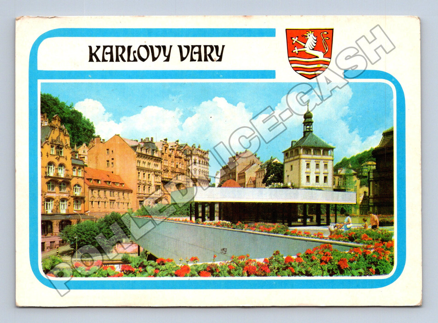 Pohlednice Karlovy Vary Nová kolonáda J. A. Gagarina (M37046)