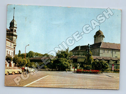 Pohlednice Poděbrady náměstí krále Jiřího (M37056)