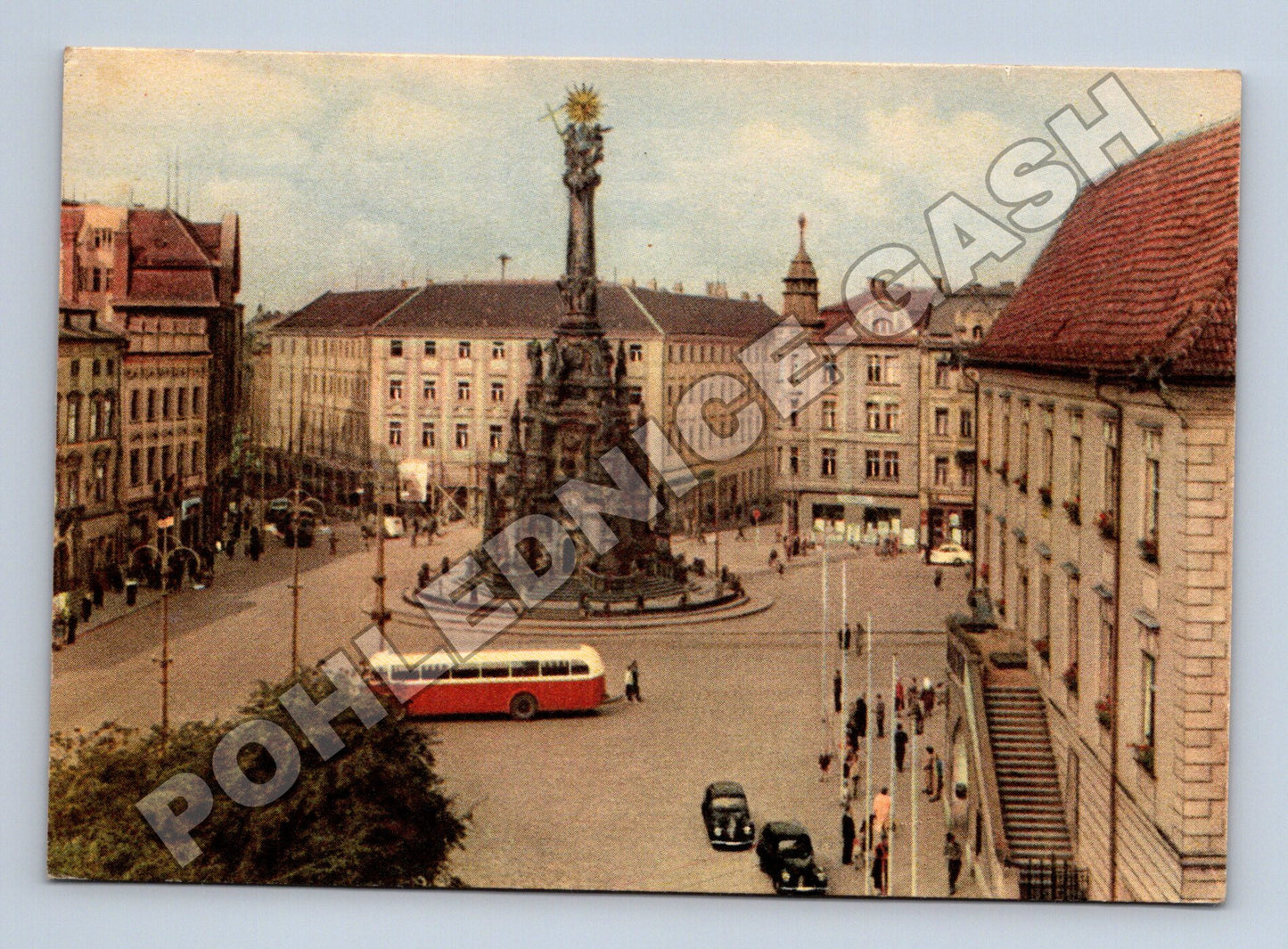 Pohlednice Olomouc Stalinovo náměstí (M37059)