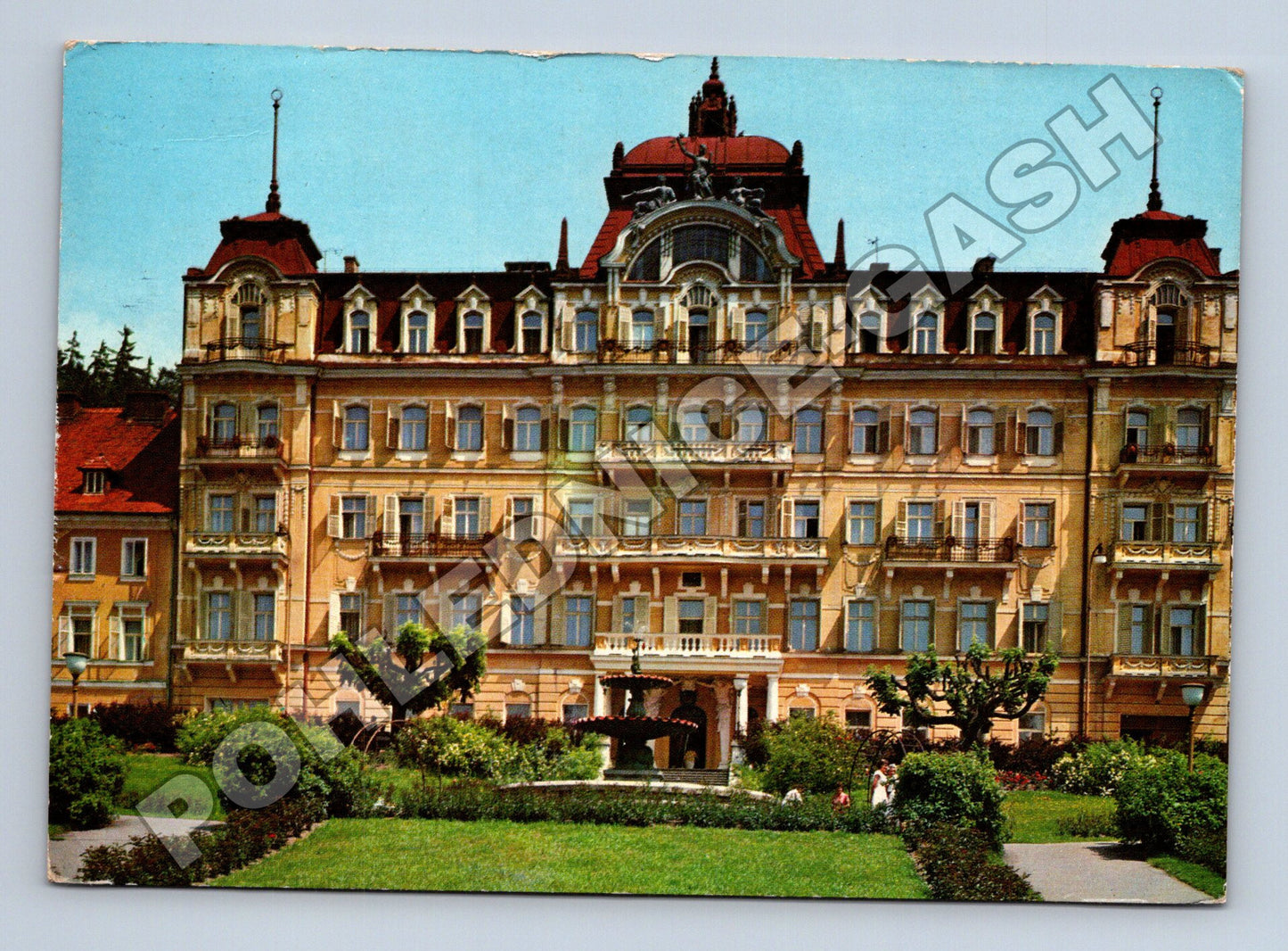 Pohlednice Mariánské Lázně Sanatorium Kavkaz 1968 (M37076)