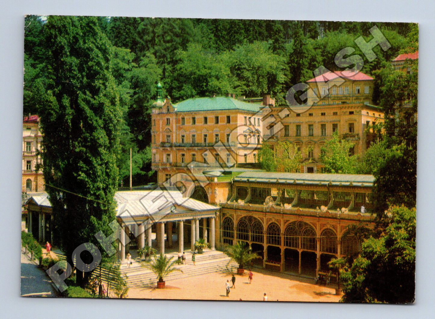 Pohlednice Mariánské Lázně Kolonáda Maxima Gorkého 1971 (M37079)