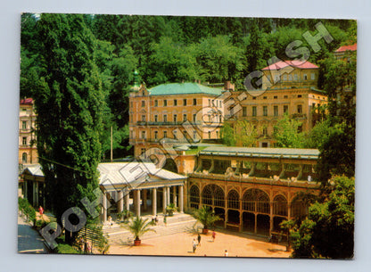 Pohlednice Mariánské Lázně Kolonáda Maxima Gorkého 1971 (M37079)