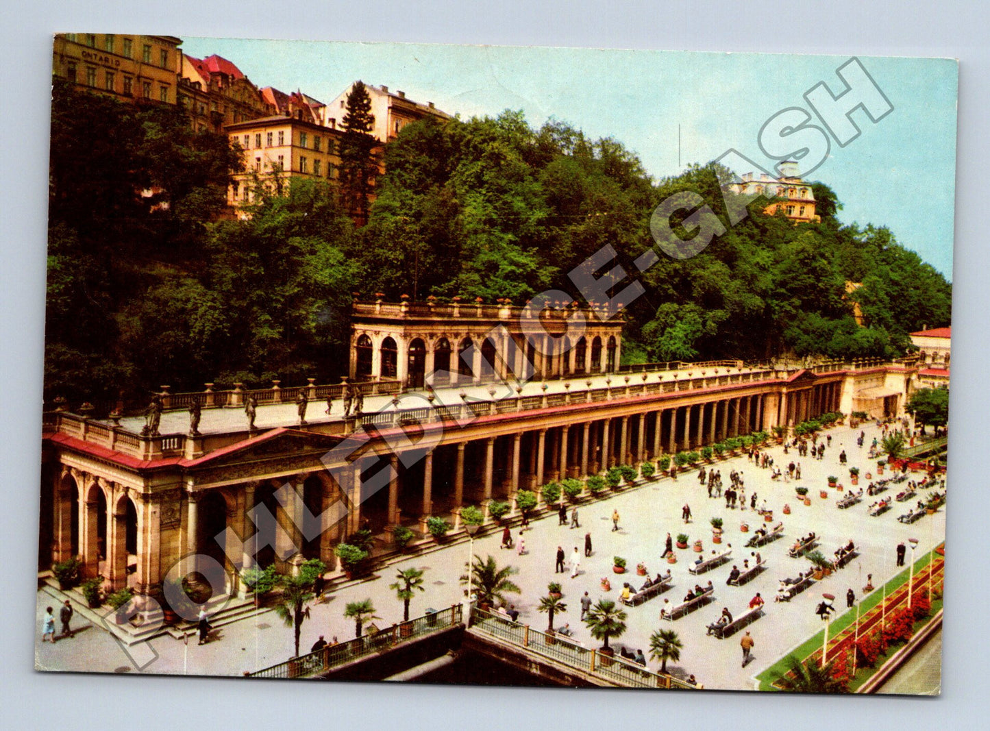 Pohlednice Karlovy Vary Kolonáda 1970 (M37085)