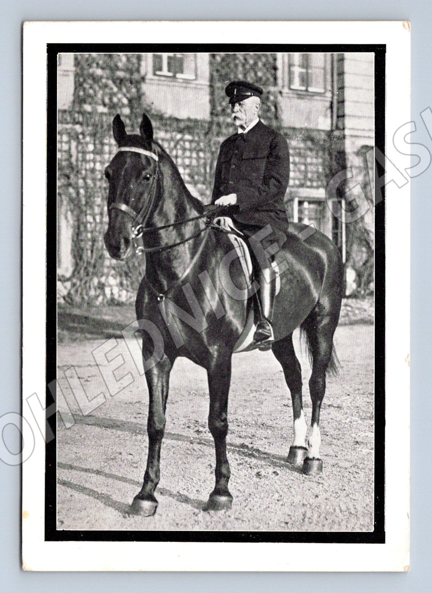 Pohlednice T G Masaryk na koni historická (M3711)