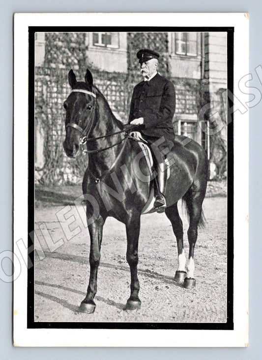 Pohlednice T G Masaryk na koni historická (M3711)