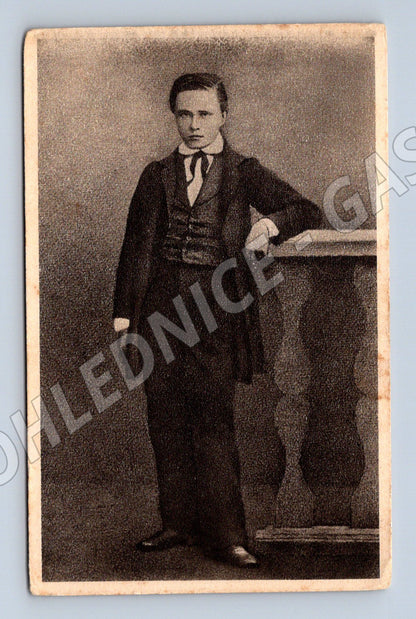 Pohlednice Masaryk třináctiletý portrét (M3712)