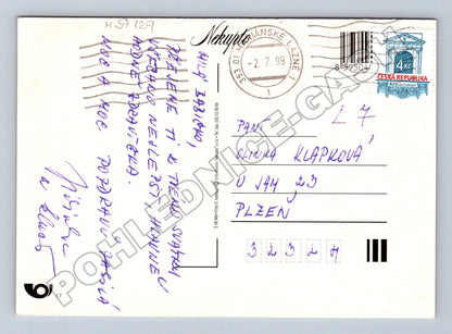 Pohlednice Vše nejlepší růže 1999 (M37129)