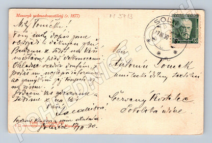 Pohlednice T G Masaryk portrét (M3713)