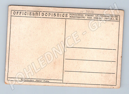 Pohlednice T G Masaryk legionářský výbor (M3714)