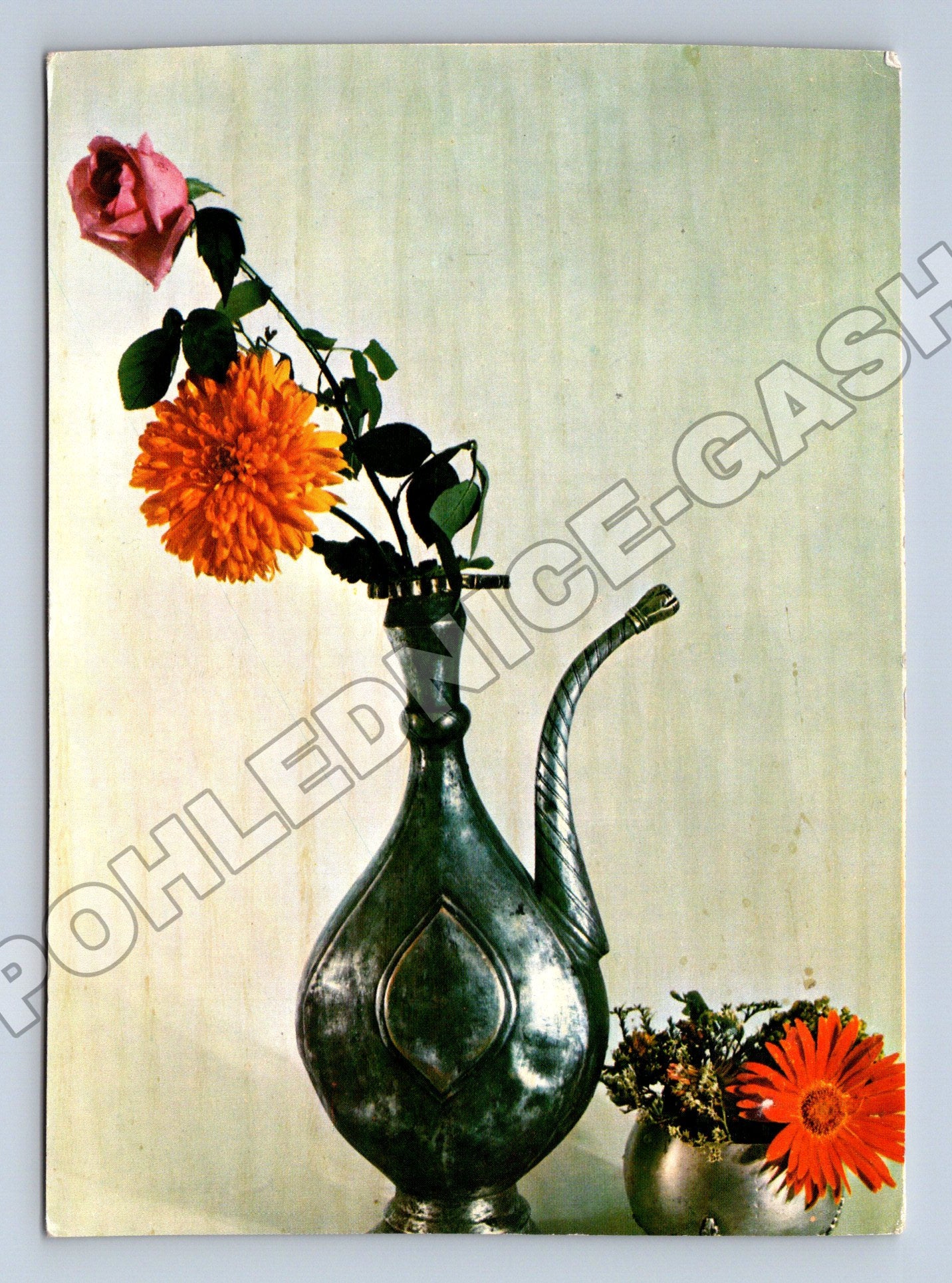 Pohlednice Květinové zátiší 1961 (M37142)