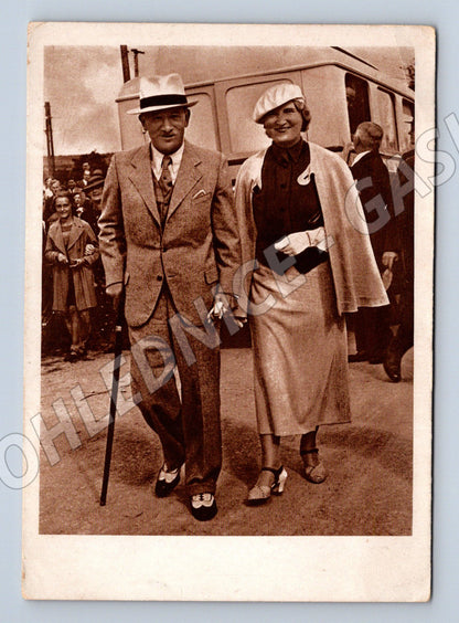 Pohlednice Edvard Beneš s chotí portrét (M3718)