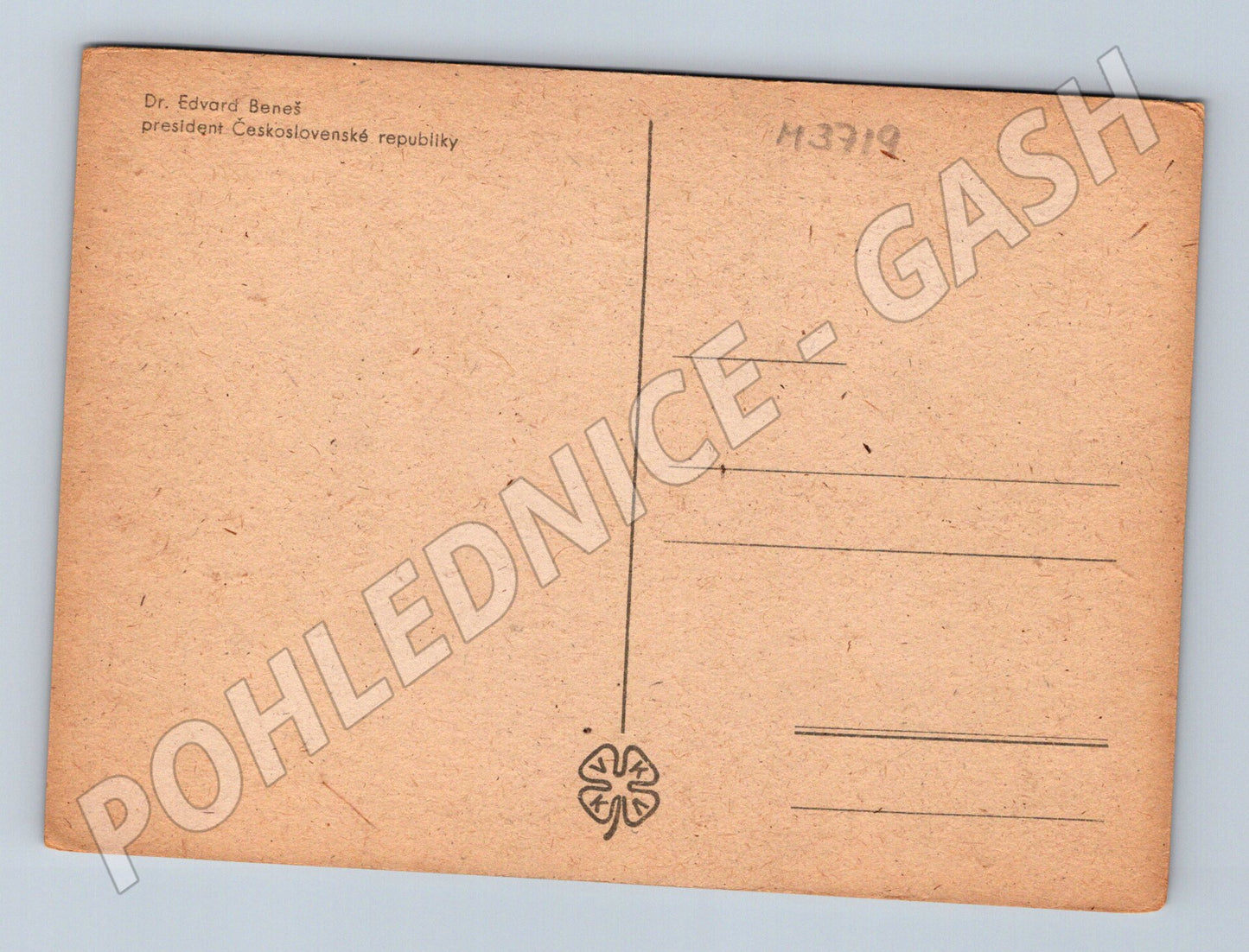 Pohlednice Edvard Beneš prezident (M3719)