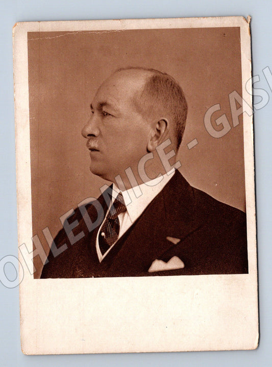 Pohlednice Edvard Beneš ČSR portrét (M3720)