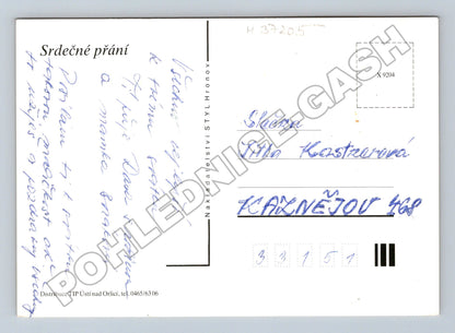 Pohlednice květiny růže (M37205)