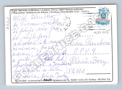 Pohlednice SRDEČNÉ BLAHOPŘÁNÍ Holubice 1998 (M37225)
