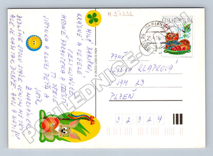 Pohlednice Velikonoce kuřátka a vajíčka 2011 (M37232)