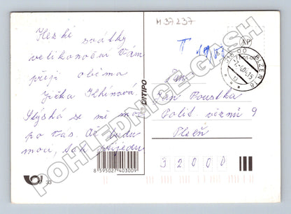 Pohlednice Veselé Velikonoce kuřátka 2015 (M37237)