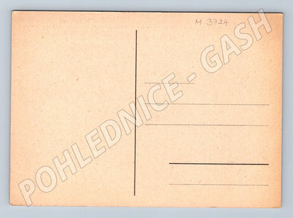 Pohlednice prezidentský proslov Praha (M3724)