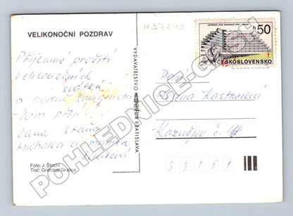 Pohlednice Slovensko Velikonoční pozdrav (M37240)