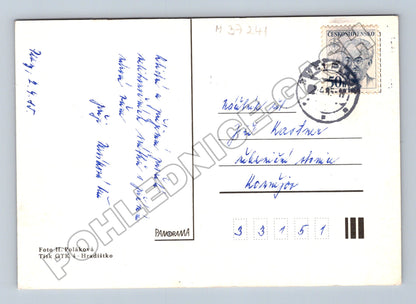 Pohlednice Velikonoce zátiší 1965 (M37241)