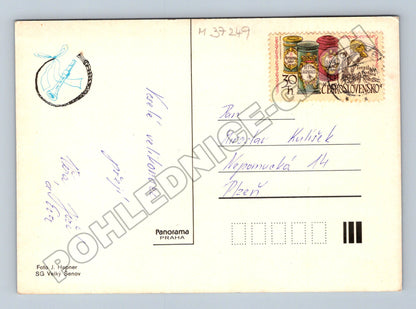 Pohlednice velikonoční vajíčka 1960 (M37249)