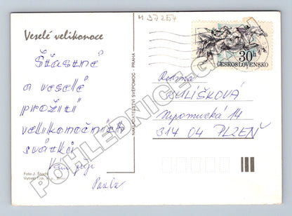 Pohlednice Velikonoční motiv vejce (M37254)