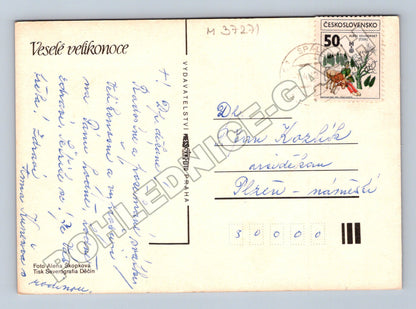 Pohlednice Velikonoční motiv 1988 (M37271)
