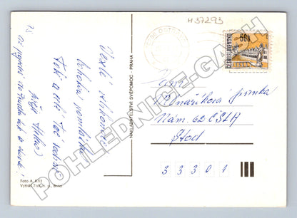 Pohlednice Velikonoční motiv džbán s vajíčky (M37293)
