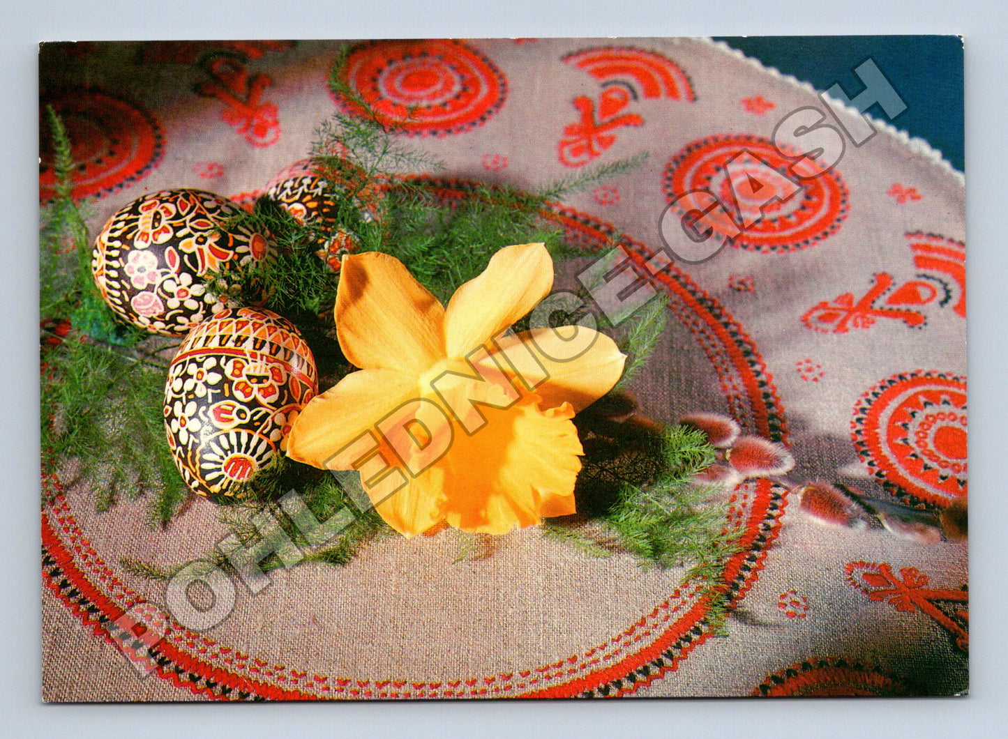 Pohlednice Československo velikonoční motiv 1987 (M37298)