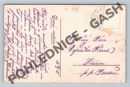 Pohlednice Praha Staroměstská mostecká věž 1916 (M373)