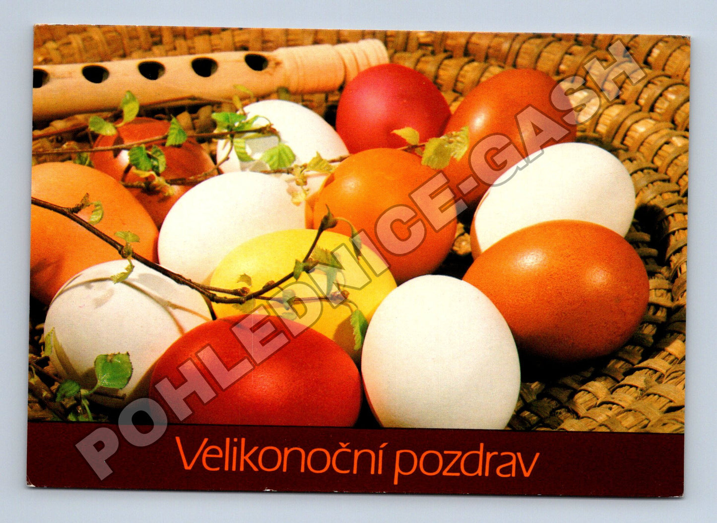 Pohlednice Velikonoční pozdrav 1980 (M37302)