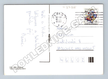 Pohlednice Velikonoční motiv 1990 (M37316)