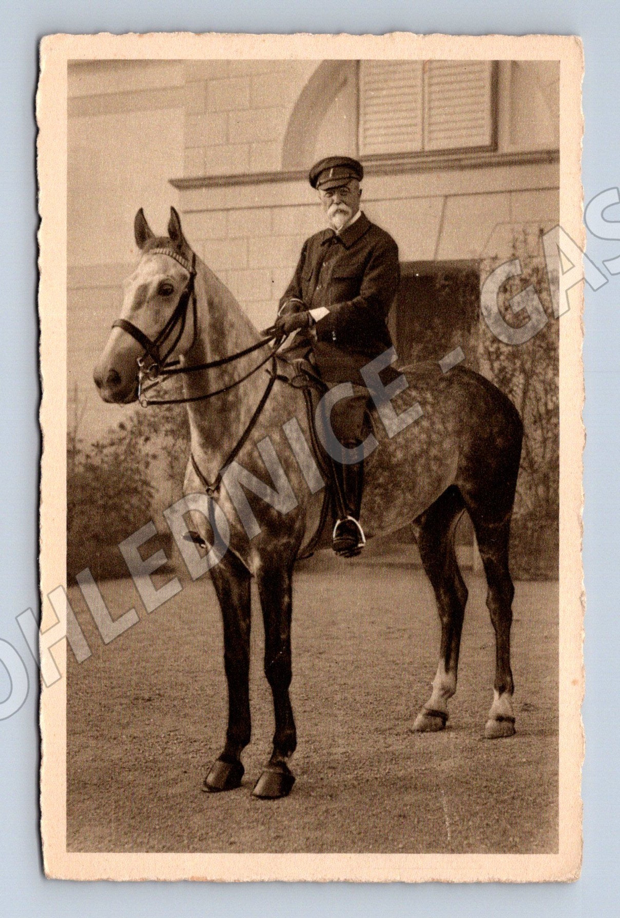 Pohlednice Masaryk vyjížďka Lány (M3732)