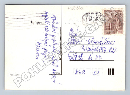 Pohlednice Československo Velikonoce vrbové proutí 1983 (M37320)