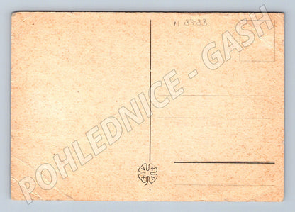 Pohlednice Beneš s chotí portrét (M3733)