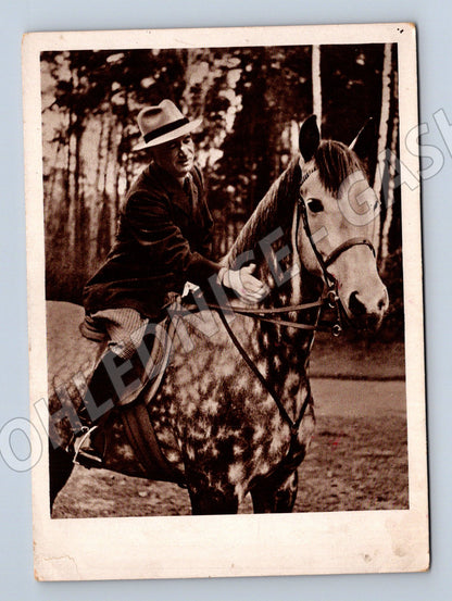 Pohlednice Beneš na koni portrét (M3734)