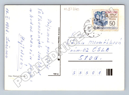 Pohlednice Velikonoční motiv 1989 (M37340)