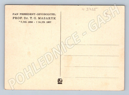 Pohlednice T G Masaryk prezident (M3735)