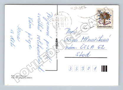Pohlednice Československo velikonoční motiv 1980 (M37357)