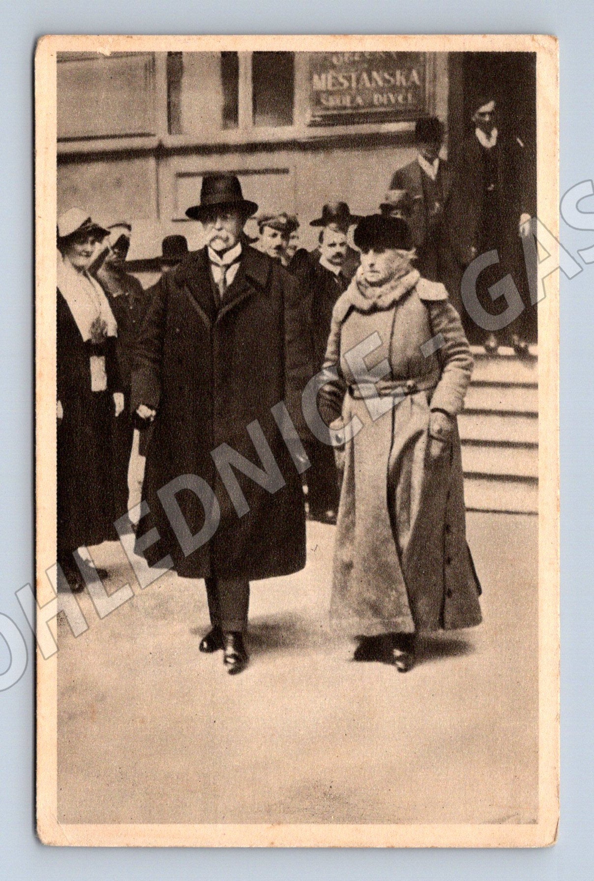 Pohlednice Masaryk a choť Hradčany (M3736)