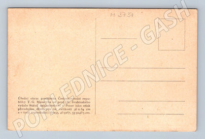 Pohlednice Masaryk portrét Švabinský (M3737)