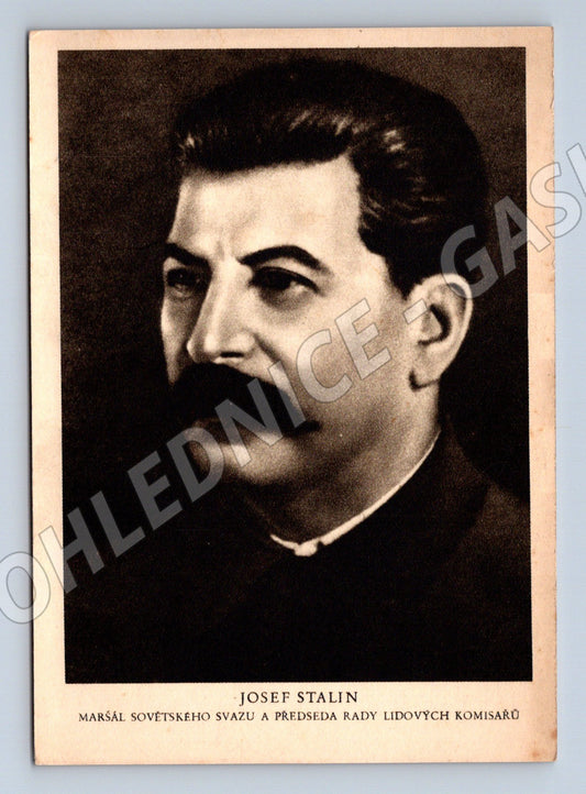 Pohlednice Josef Stalin portrét (M3738)