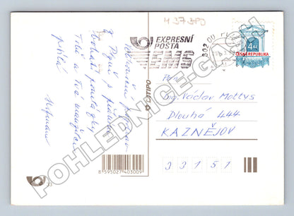 Pohlednice Veselé Velikonoce kuřátka 1993 (M37380)