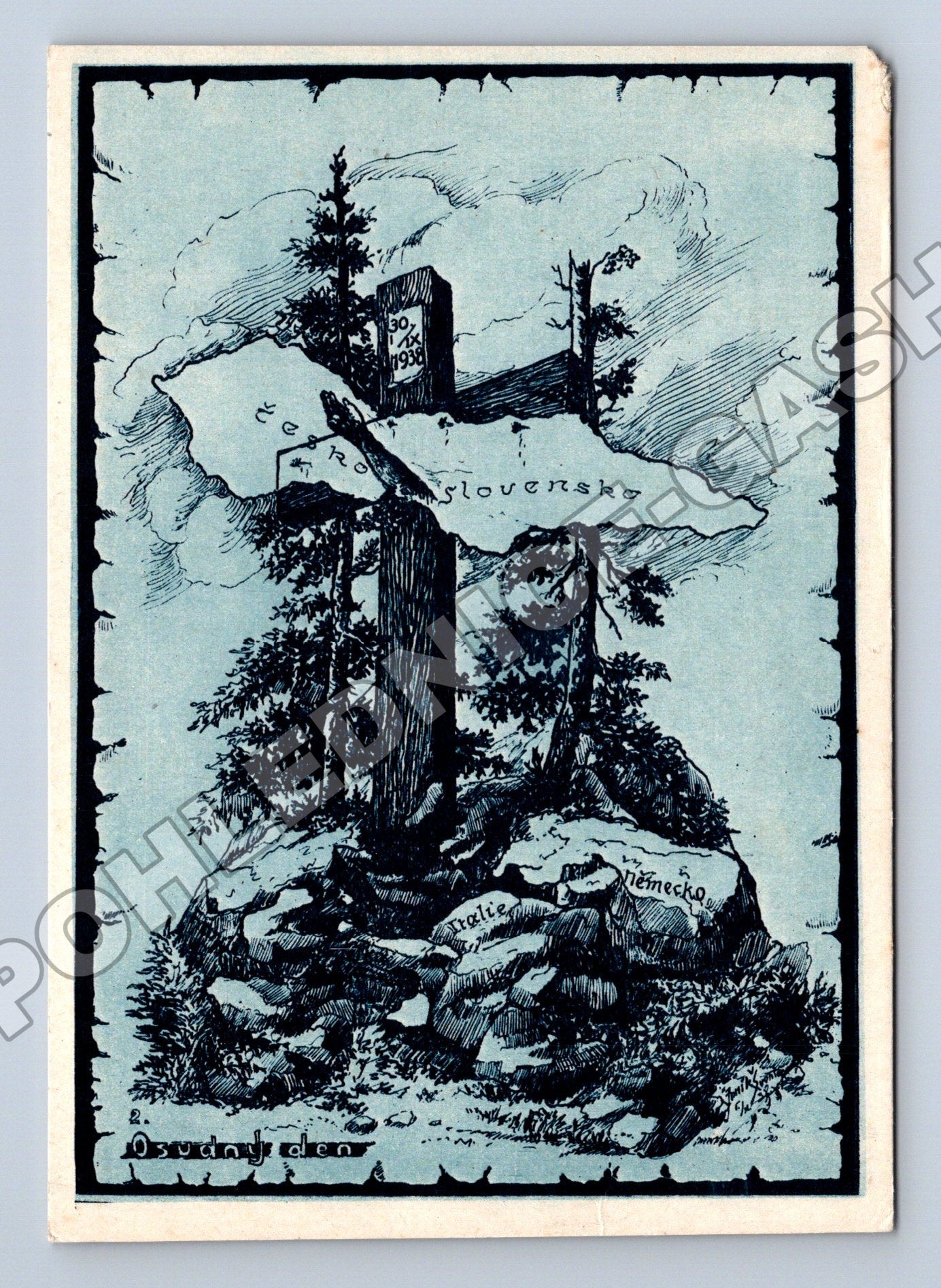 Pohlednice Slovinsko Obudjeni Ideali 1908 (M37407)