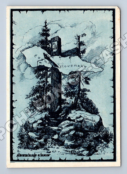 Pohlednice Slovinsko Obudjeni Ideali 1908 (M37407)