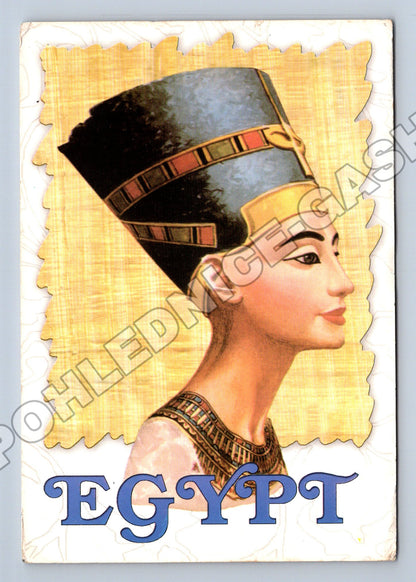 Pohlednice Egypt busta Nefertiti 2002 (M37434)