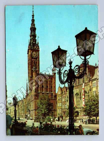 Pohlednice Polsko Gdaňsk Długi Targ 1977 (M37444)