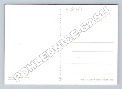 Pohlednice Německo Insel Rügen mapa 1974 (M37447)