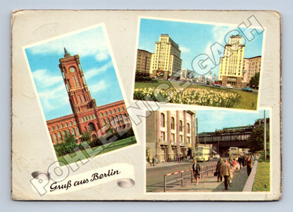 Pohlednice Německo Berlín více motivů 1965 (M37449)