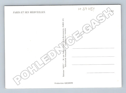 Pohlednice Francie Paříž multi-pohledy (M37451)